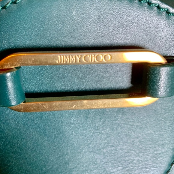 Jimmy Choo Tulita Shoulder Bag - hunter Green - Picture 7 of 8